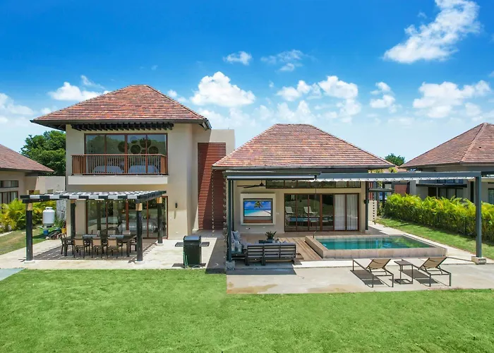 Luxury Cap Cana Villa With 3 Bedrooms, Plunge Pool, Maid, And Golf Course Access