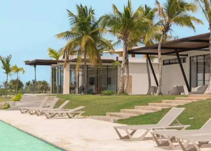 Chic Tropical Escape With Private Beach