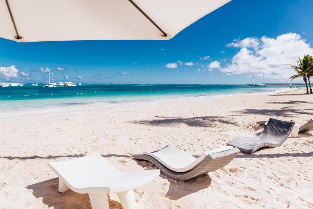 Apartment Private Rooftop Beachfront Penthouse Playa Coral Punta Cana