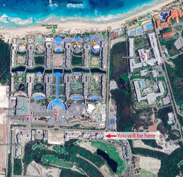 Beautiful Penthouse With Private Elevator In Hard Rock Golf Apartamento