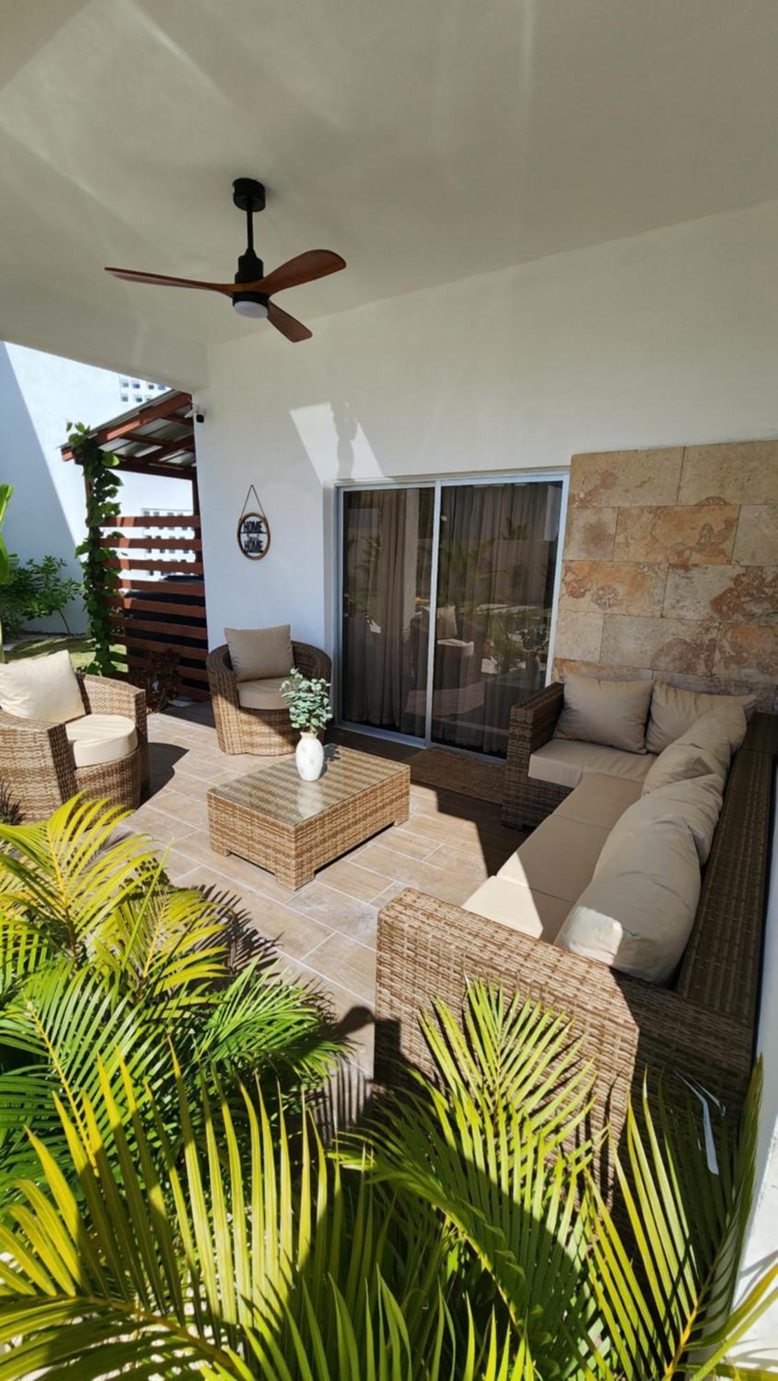 Apartamento Modern Boho Apt In Punta Cana