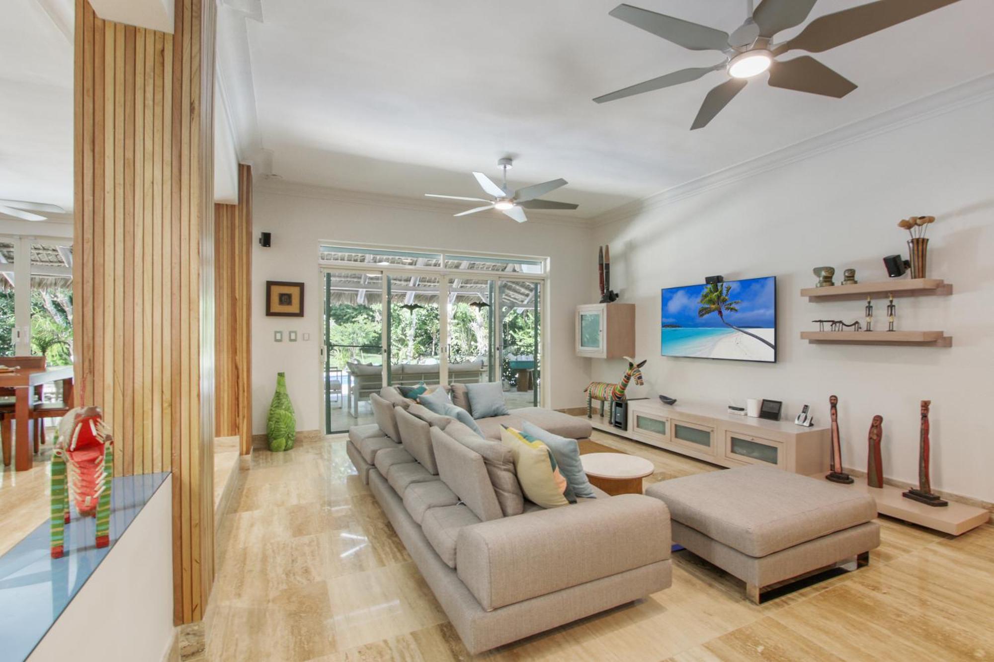 Villa 5-bedroom Pool For Up To 10 People In Puntacana & Club *