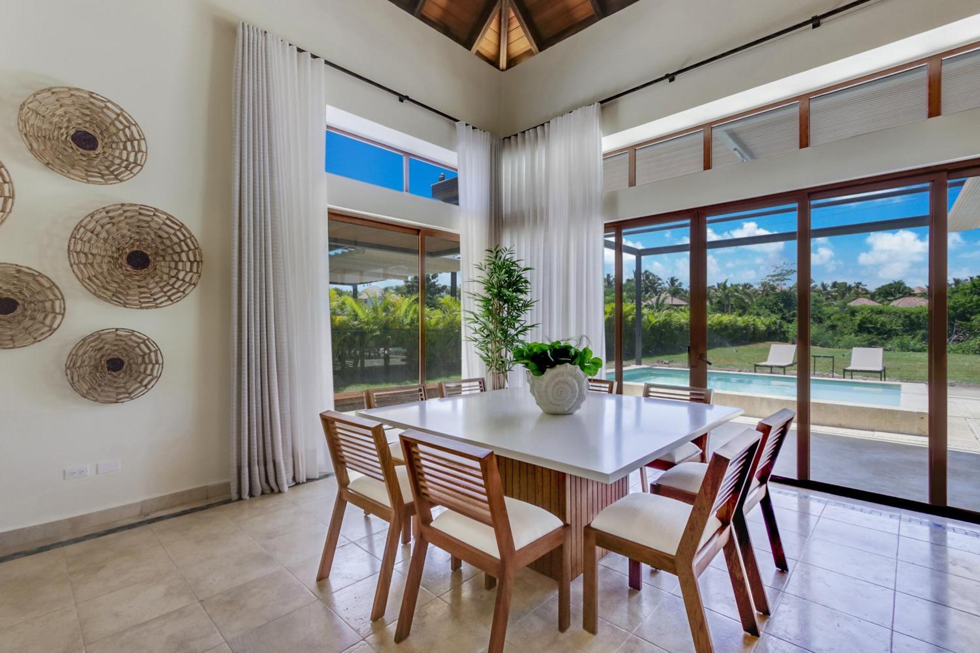 Luxury Cap Cana With 3 Bedrooms, Plunge Pool, Maid, And Golf Course Access Villa