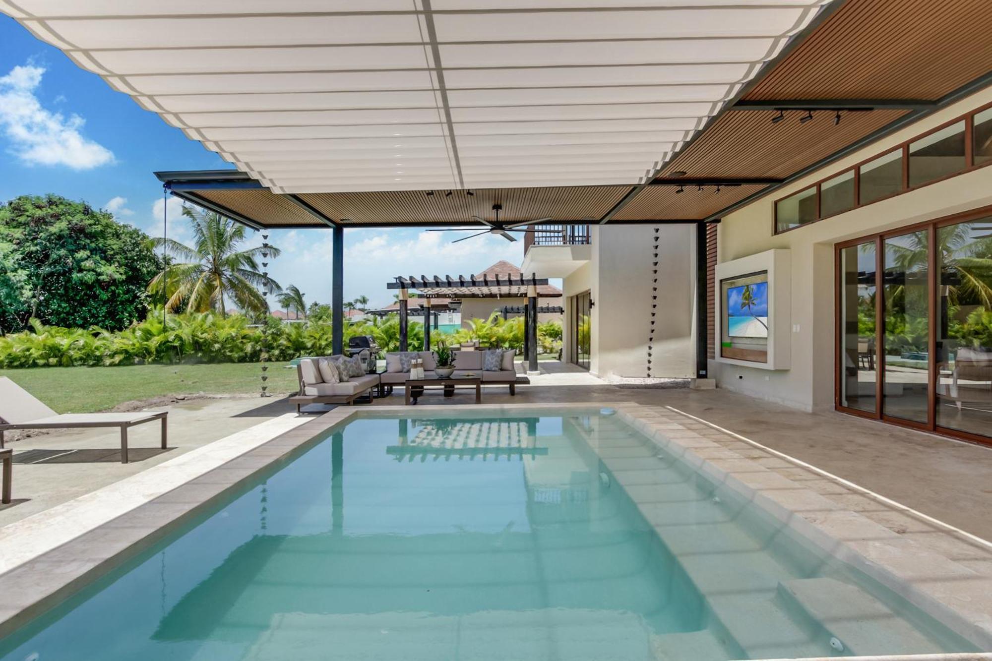 Luxury Cap Cana With 3 Bedrooms, Plunge Pool, Maid, And Golf Course Access Punta Cana