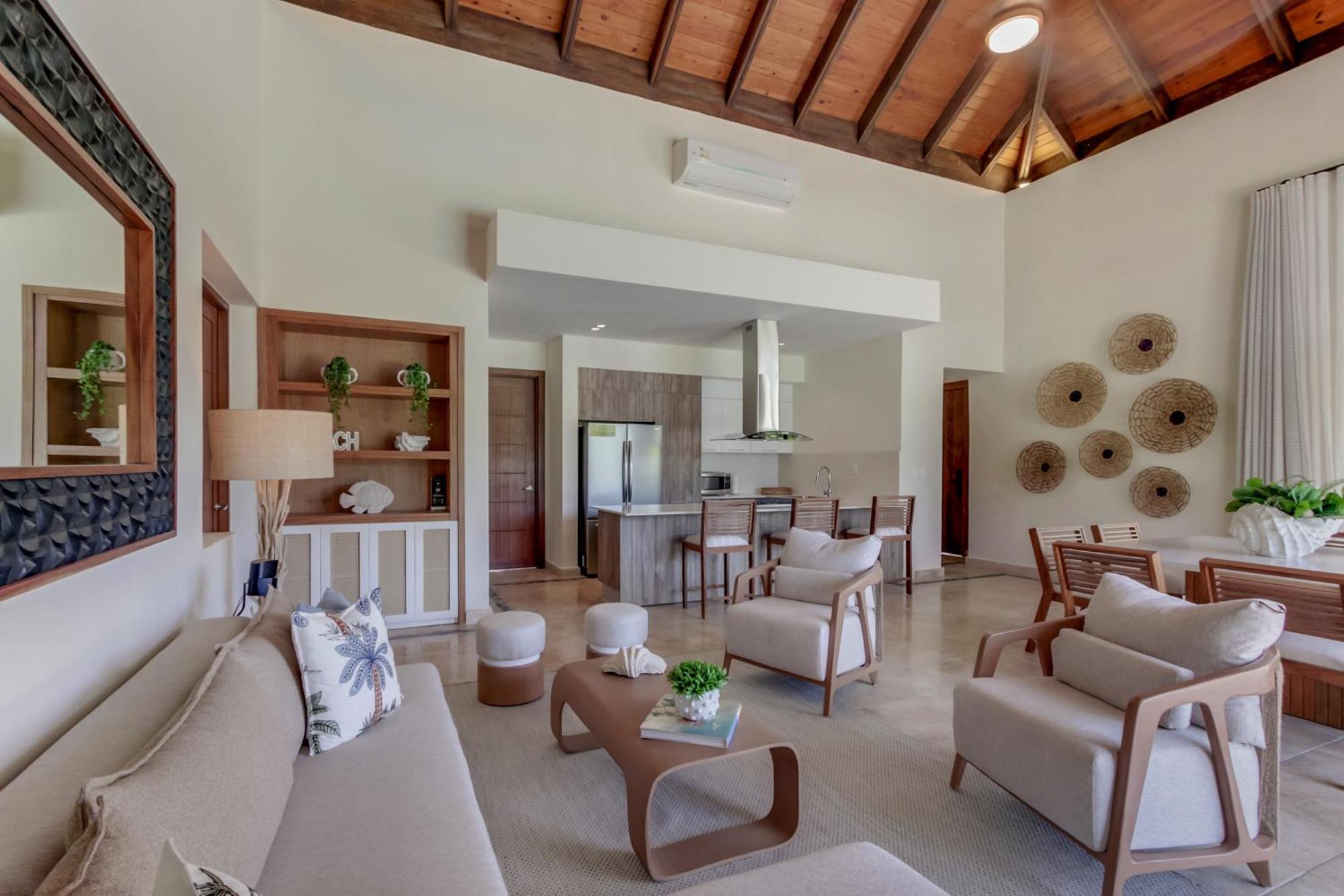 Villa Luxury Cap Cana With 3 Bedrooms, Plunge Pool, Maid, And Golf Course Access Punta Cana