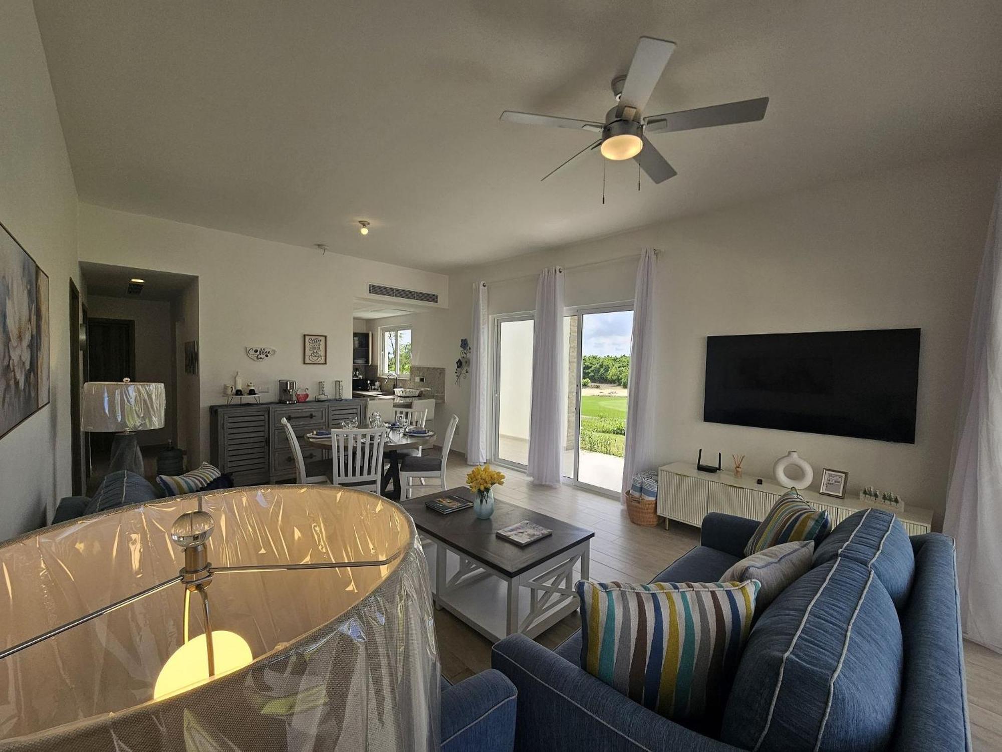 Relaxing 2bdr Overlooking Hard Rock Golf Apartamento Punta Cana