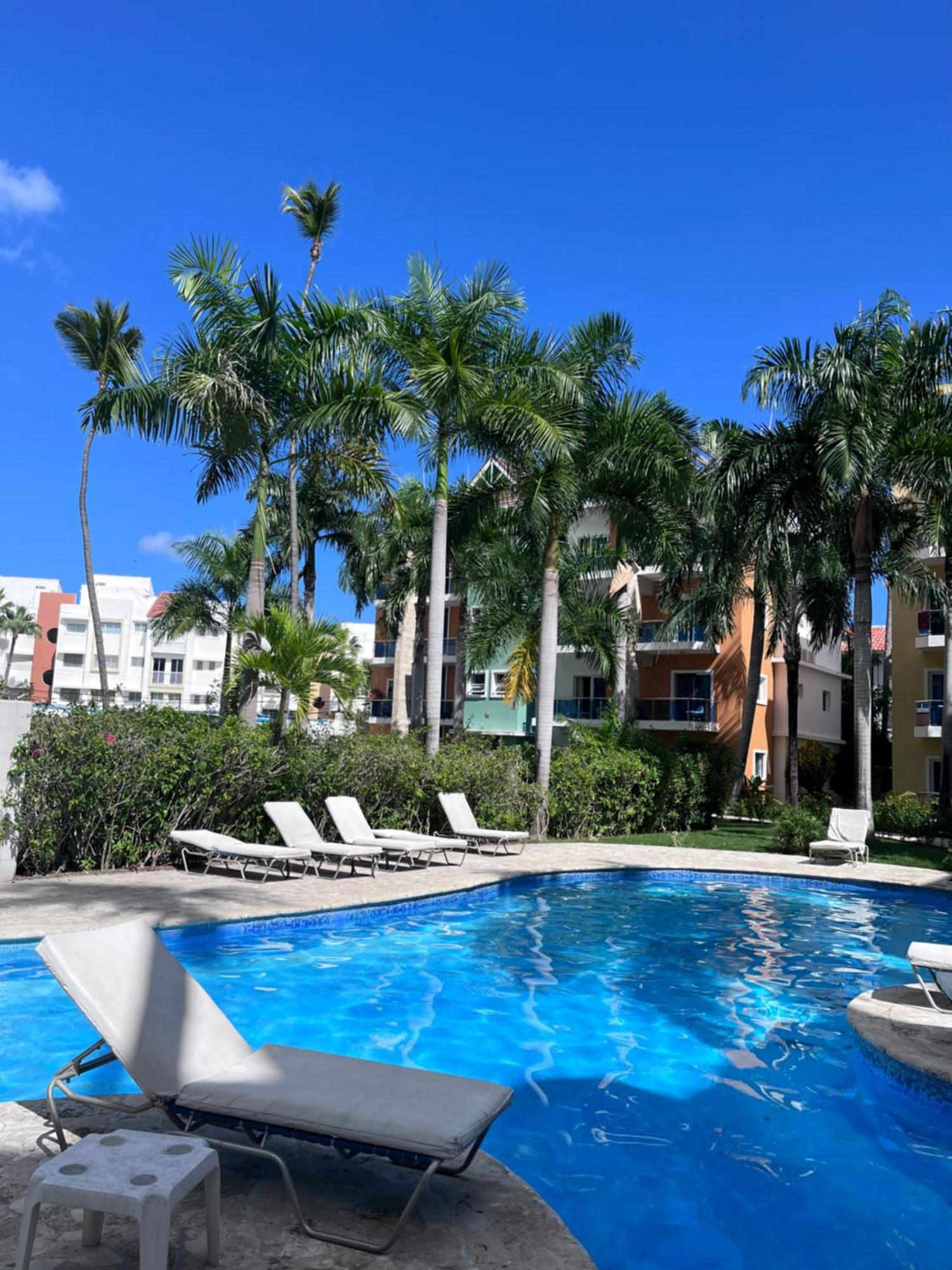 King Size Bed With Pool - Beachside 2 Bedroom Punta Cana
