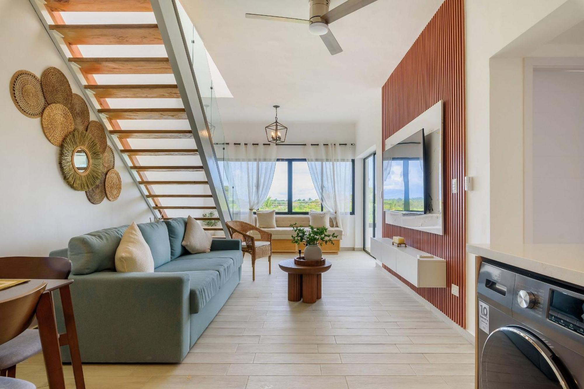 Apartamento Penthouse Con Picuzzi Privado Y Barbacoa En Bavaro
