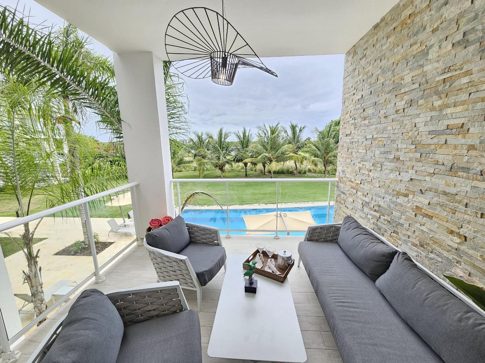 Apartamento Luxury With Pool Golf View In Hard Rock Golf Punta Cana