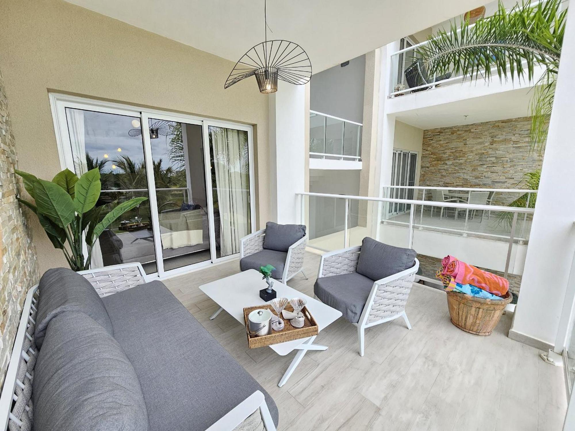 Luxury With Pool Golf View In Hard Rock Golf Apartamento Punta Cana