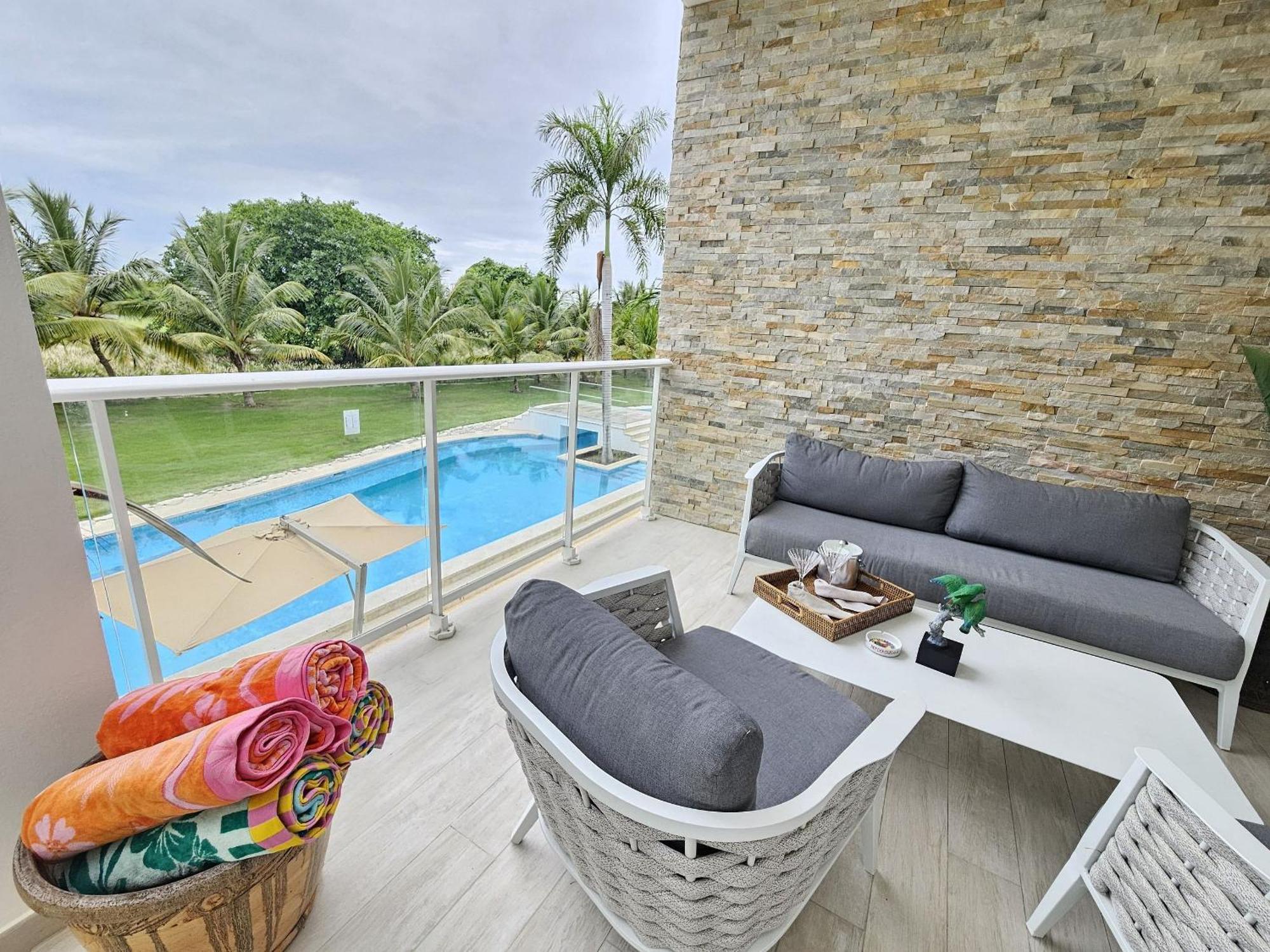 Luxury With Pool Golf View In Hard Rock Golf Apartamento Punta Cana
