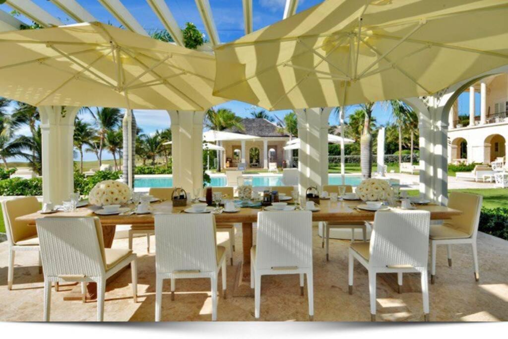 Luxury 9-bedroom Ocean And Golf Front Mansion With Full Service Staff In Exclusive Villa Punta Cana