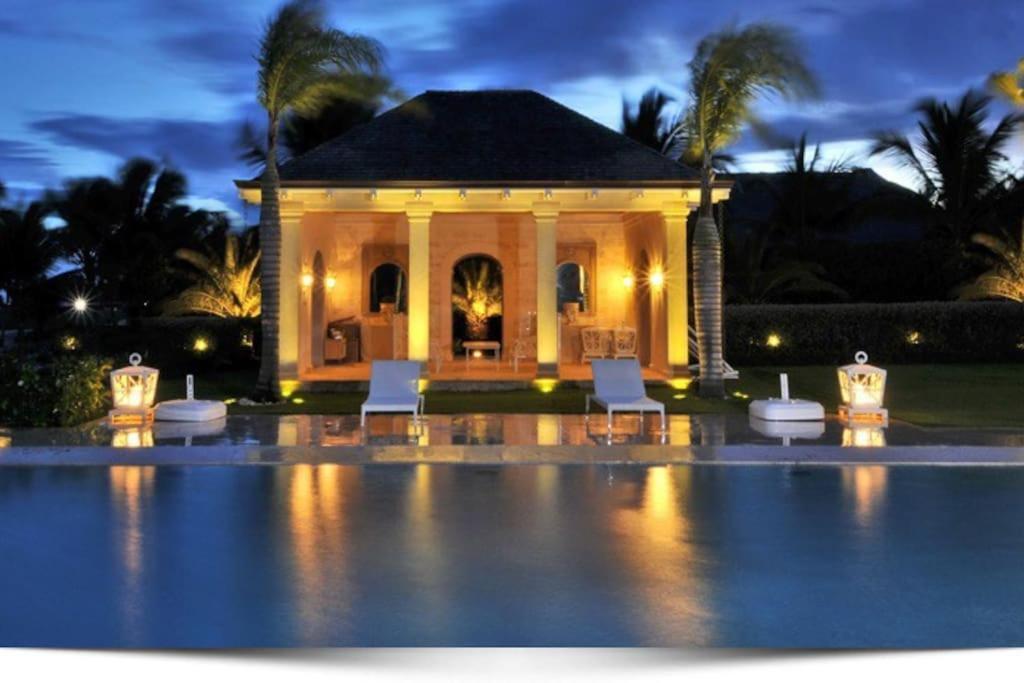 Luxury 9-bedroom Ocean And Golf Front Mansion With Full Service Staff In Exclusive * Punta Cana