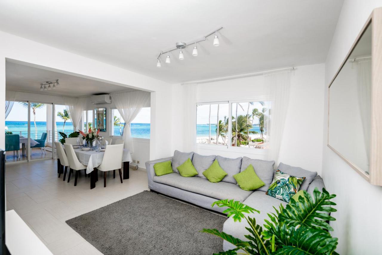 Beachfront For Rent - Ocean View, Private Terrace, And Bbq Apartamento