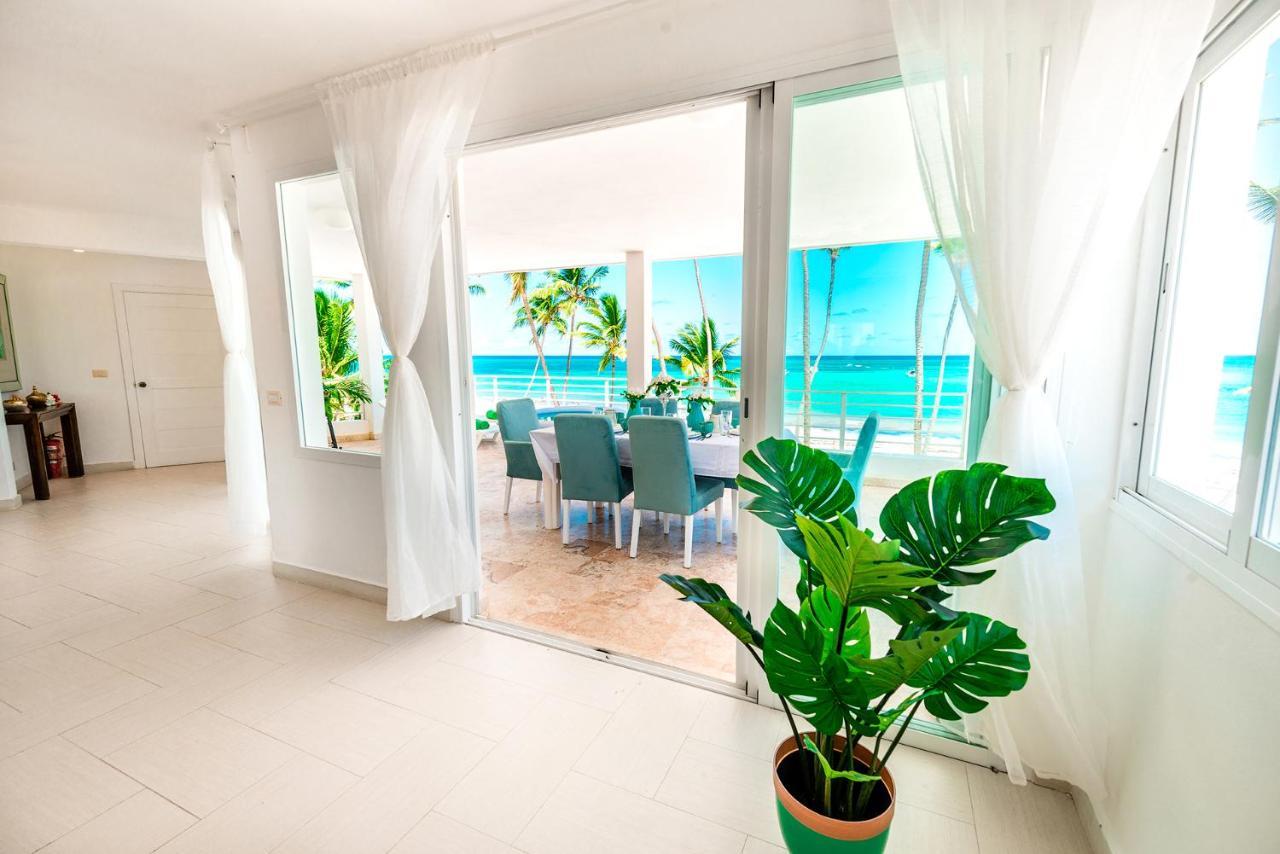Beachfront For Rent - Ocean View, Private Terrace, And Bbq Apartamento Punta Cana