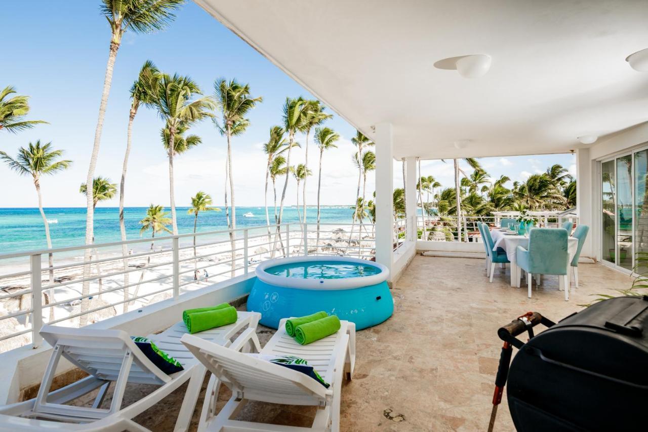 Beachfront For Rent - Ocean View, Private Terrace, And Bbq Apartamento *