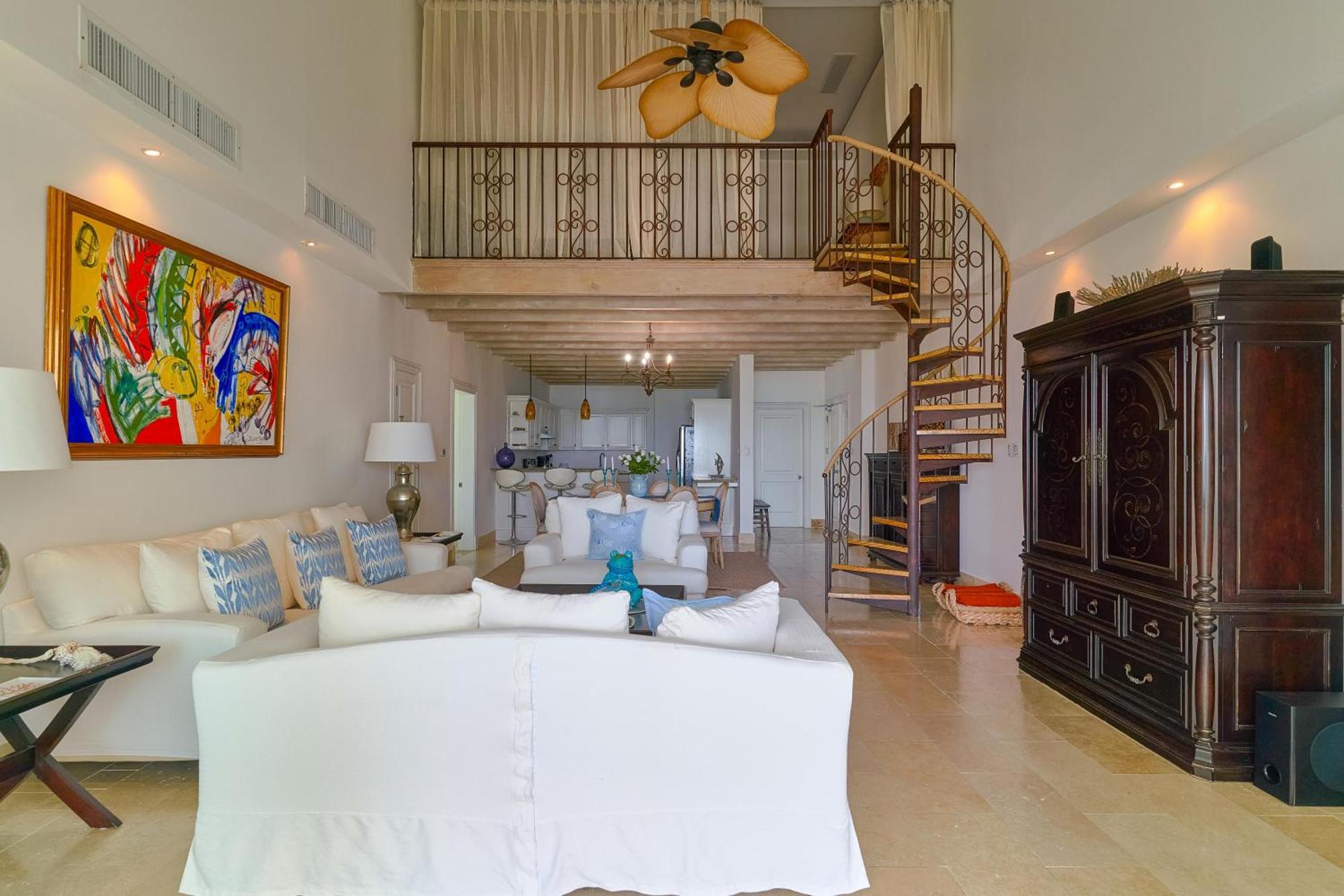 Stunning Beachfront Pent-house At Cap Cana,