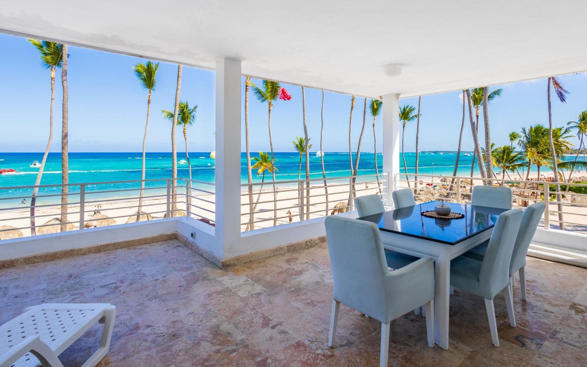 Beachfront For Rent - Ocean View, Private Terrace, And Bbq Apartamento *