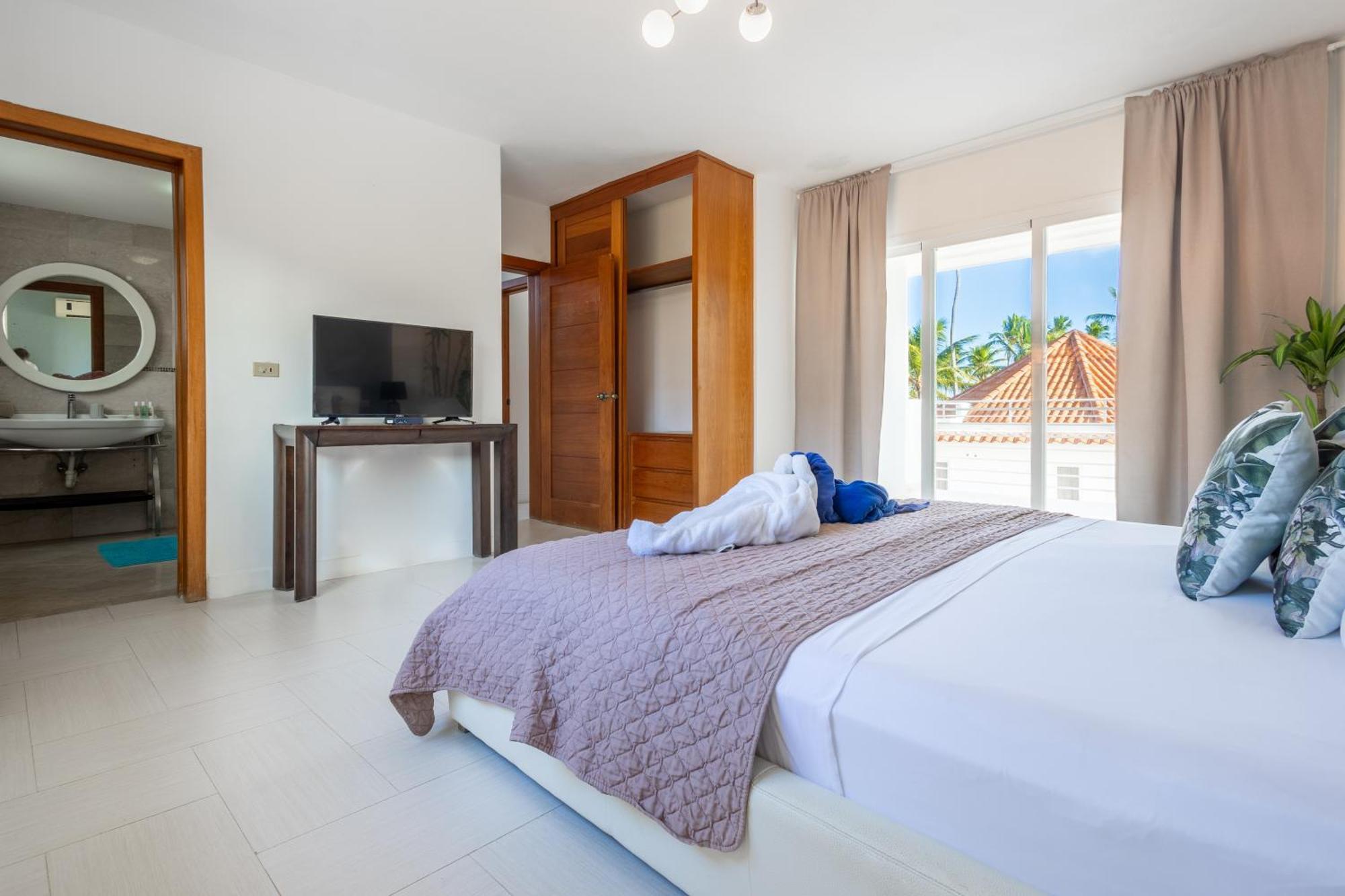 Apartamento Beachfront For Rent - Ocean View, Private Terrace, And Bbq Punta Cana