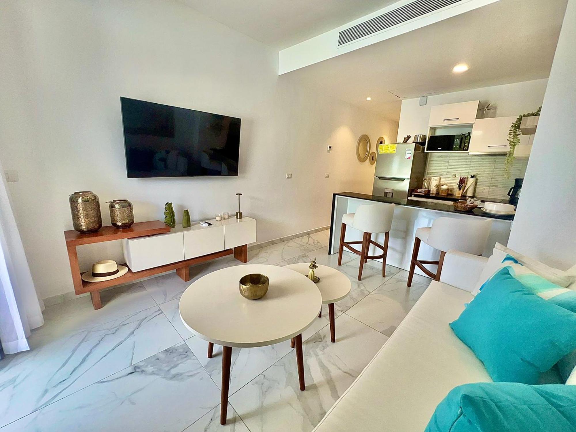 Apartamento Espectacular En Cana Rock Star Vista Piscina B-409 *