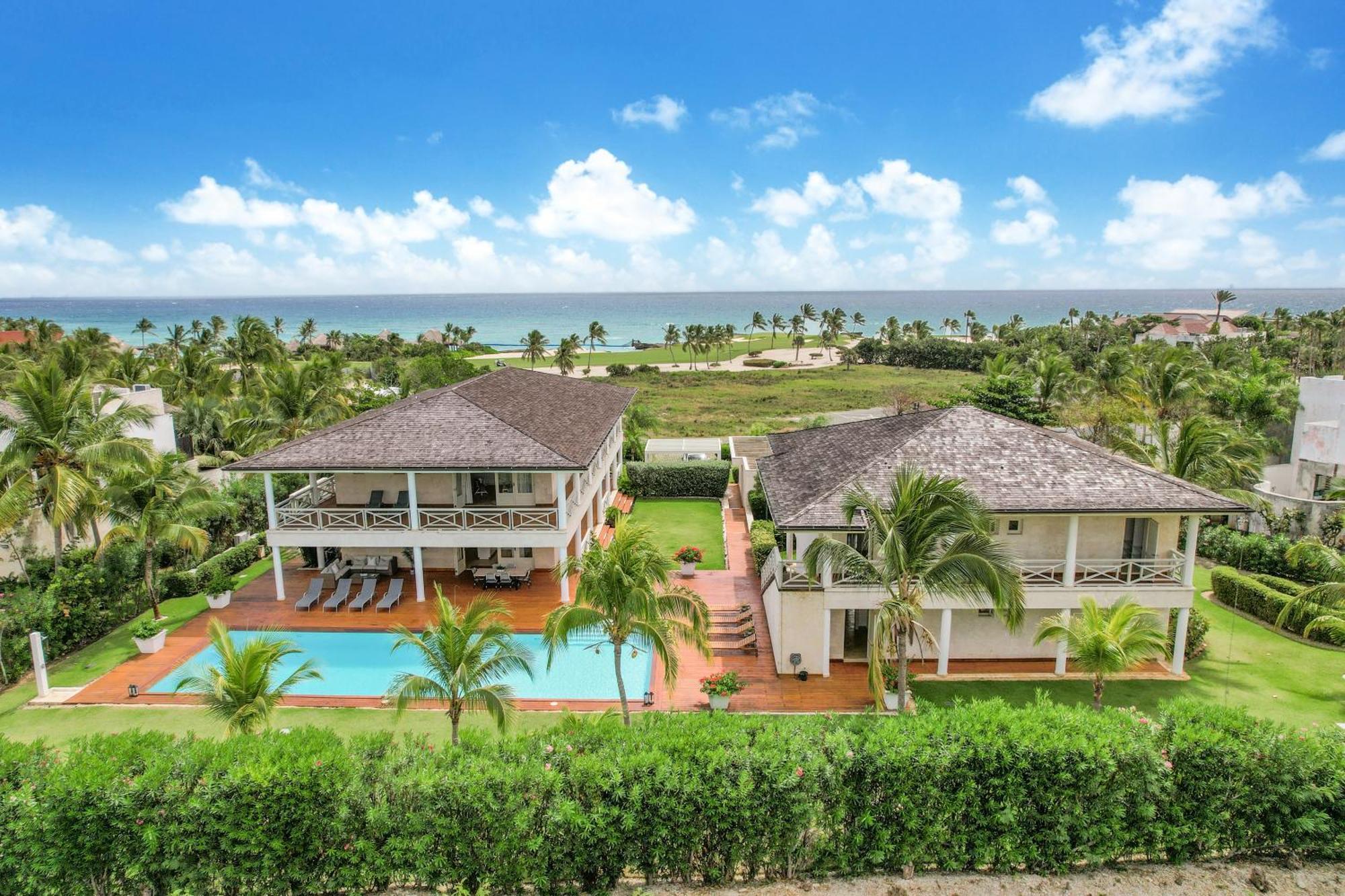 Villa Luxury Ocean-view With Private Pool & Golf Access, Dedicated Staff Punta Cana