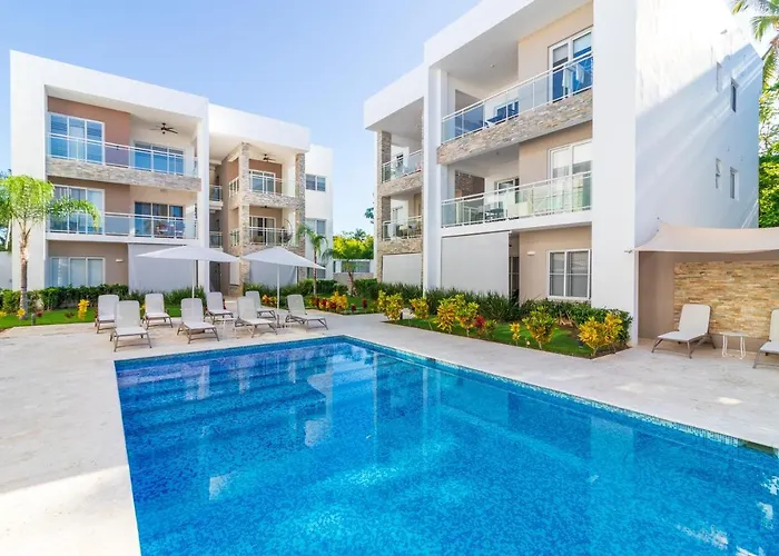 Contemporary 2Br Apartment In Paseo Del Mar Bavaro