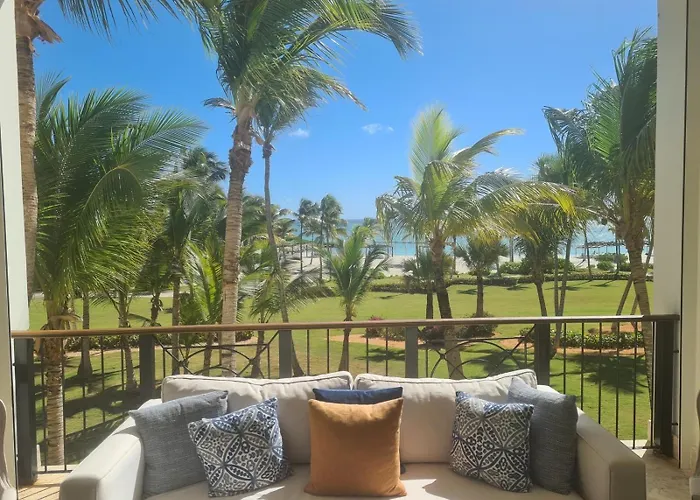 Aqm Beachfront Paradise! 3Bdr At Api Beach, Cap Cana