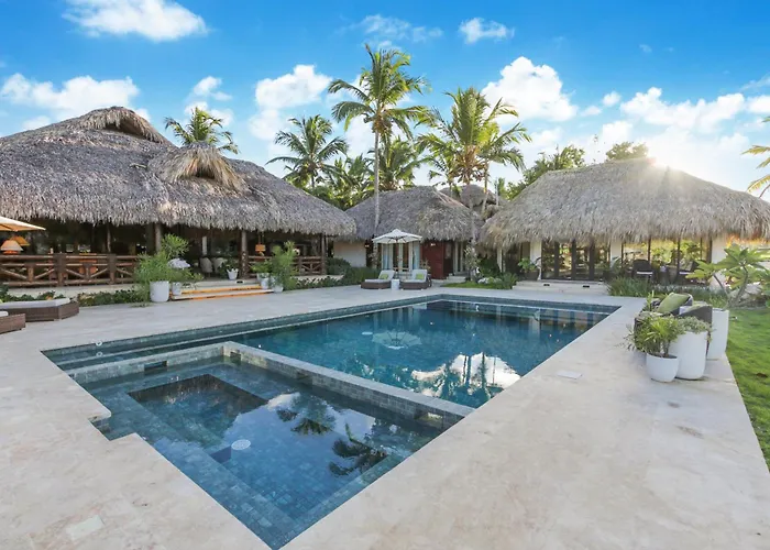 New Cap Cana Tropical Villa At Punta Espada With Private Cook, Housekeeping, Exclusive Beach Club Access