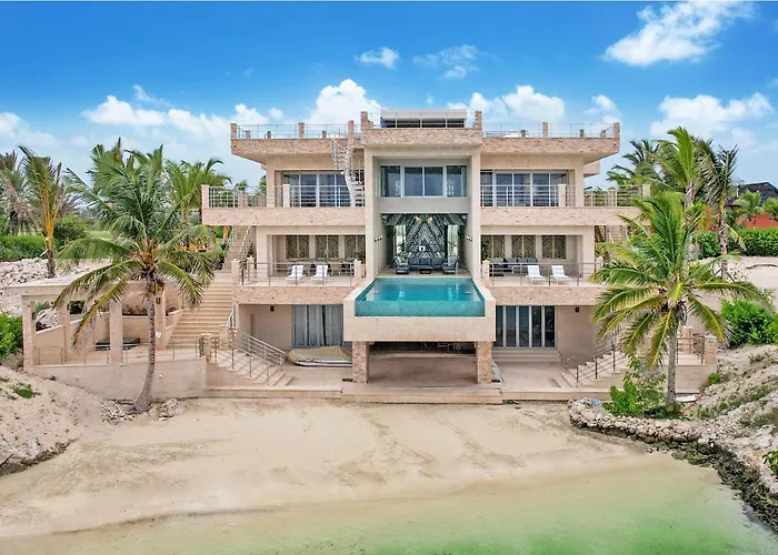 Villa De Lujo En Cap Cana - Higuana 49 Con Playa Privada Y Piscina
