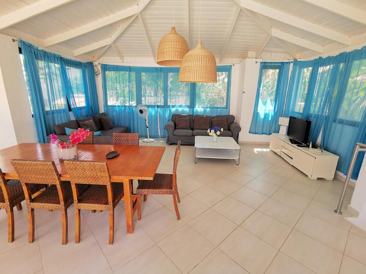 Increíble Casa Con Terraza Con Vistas Al Mar En Primera Línea De Playa Cocina Wifi Bbq Tv Toallas Playa Villa Punta Cana