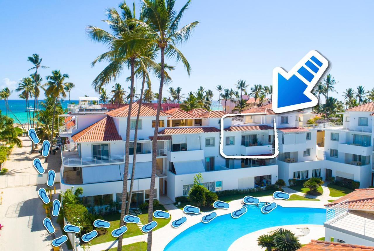 Penthouse Las Terrazas On Bavaro Beach Pool Wifi Bbq 6guests Parking Pickup Apartamento *
