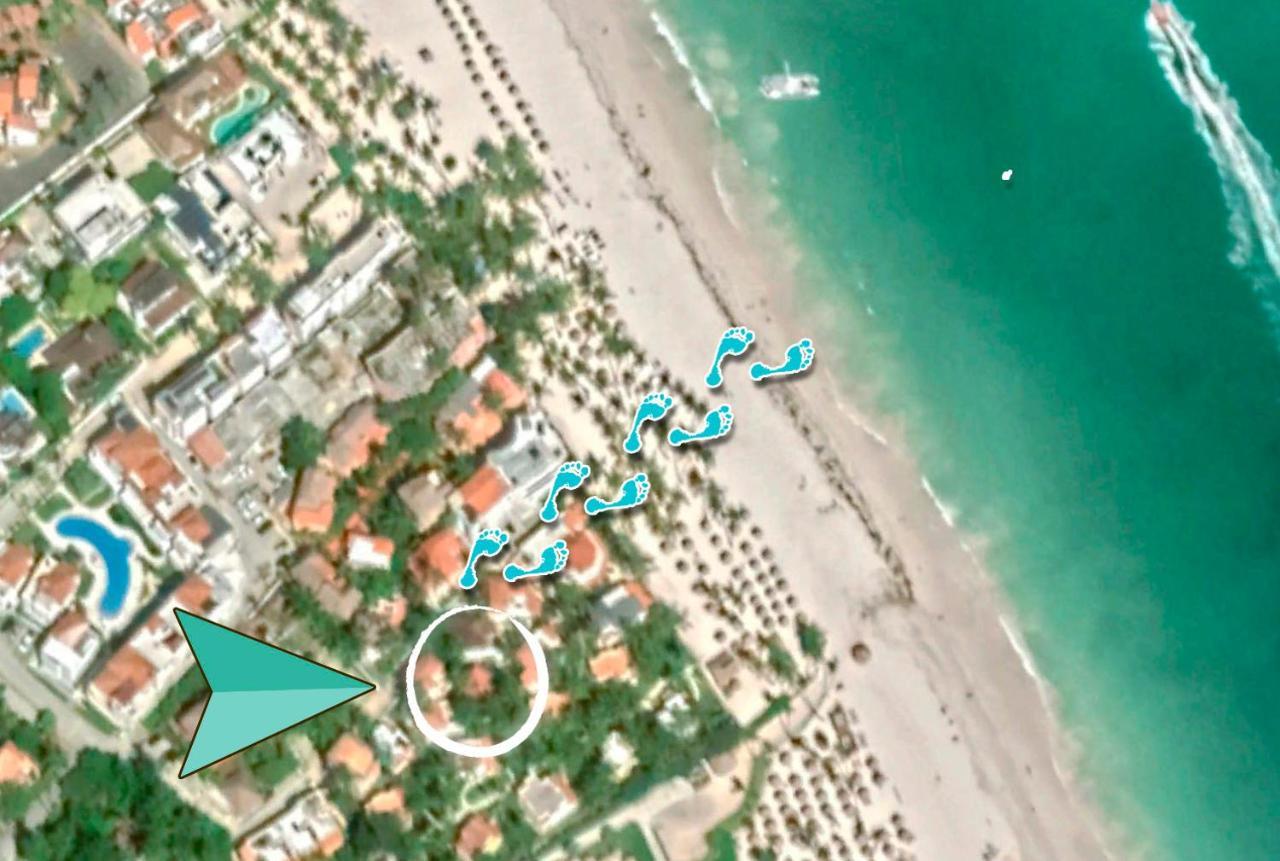 Increíble Casa Con Terraza Con Vistas Al Mar En Primera Línea De Playa Cocina Wifi Bbq Tv Toallas Playa Villa