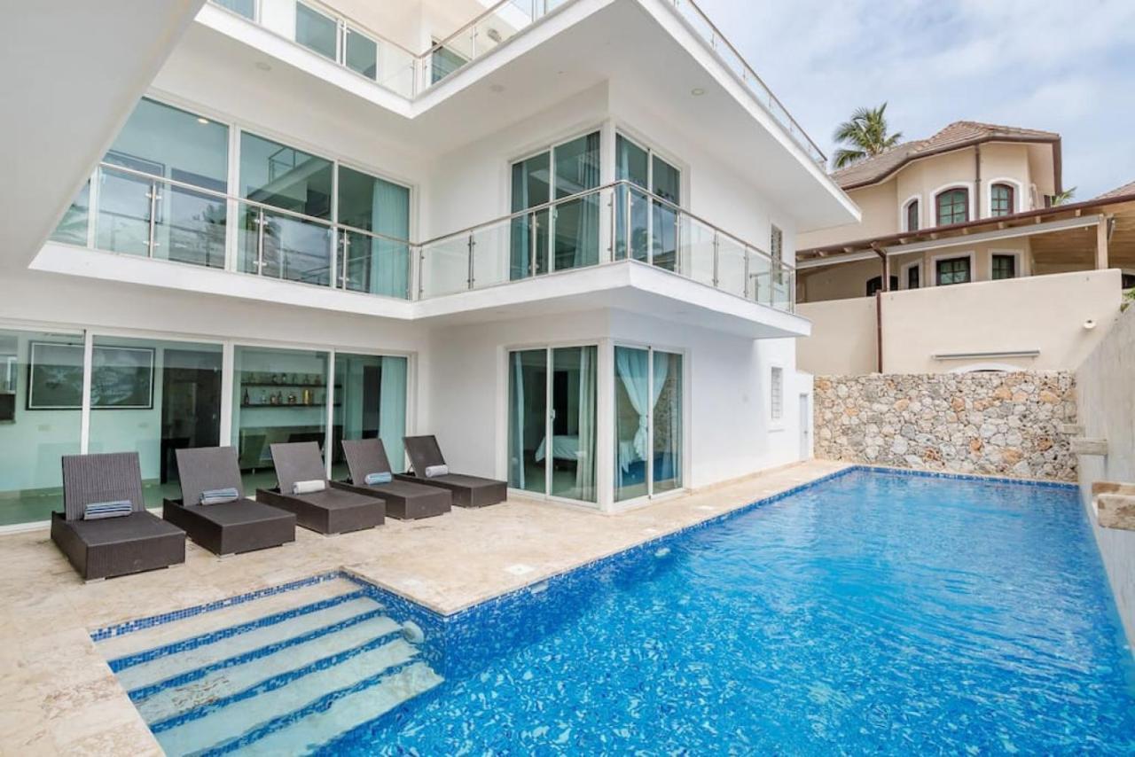 Pandora Beach Front With Chef Game Pool Villa Punta Cana