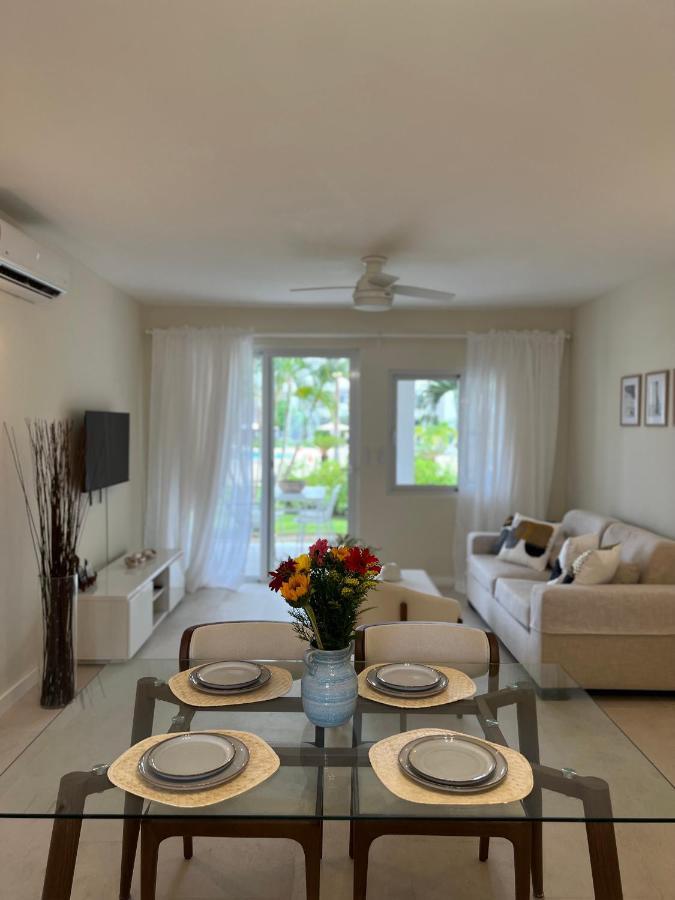Apartamento Fully Renovated Beachfront 1br In The Gated Stanza Mare Community With A Private Beach, Pool, Onsite Restaurant And Modern Amenities Such As Refrigerator, Dishwasher, Filtered Water, Microwave, Bbq, Washer Dryer, Bamboo Linens, Free Wi-fi Punta Cana