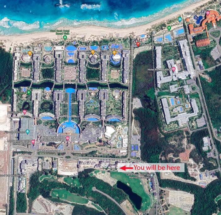 Apartamento De 2 En Hard Rock Golf
