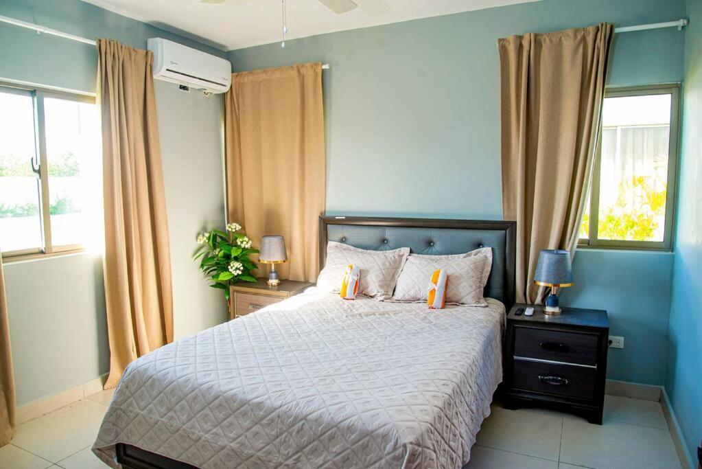 Beautiful Village 3 Bedrooms Furnished Pool Residencial Velero * Punta Cana