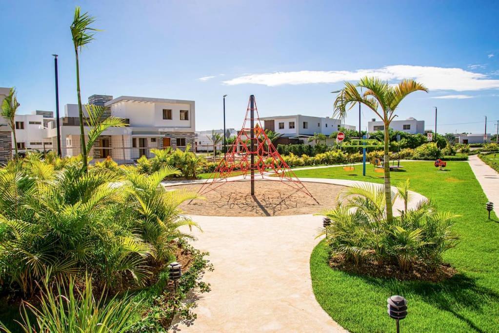 Beautiful Village 3 Bedrooms Furnished Pool Residencial Velero Punta Cana