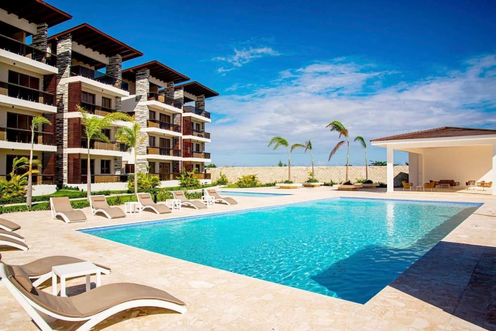 Beautiful Village 3 Bedrooms Furnished Pool Residencial Velero Villa Punta Cana