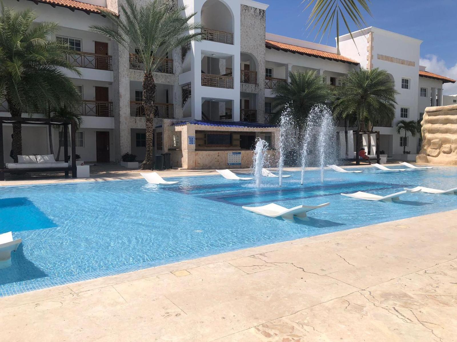 Apartamento Apto Estudio En Punta Cana, Vista A La Pisicina