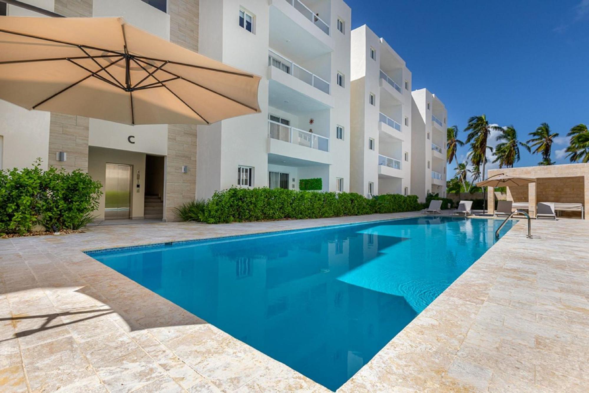 Beauty 2 Bed Pool Views Arena Village. Apartamento Punta Cana