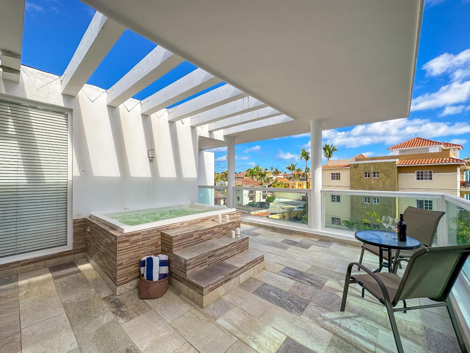 Apartamento Gorgeous 1 Bedroom Ph W Jacuzzi Punta Cana