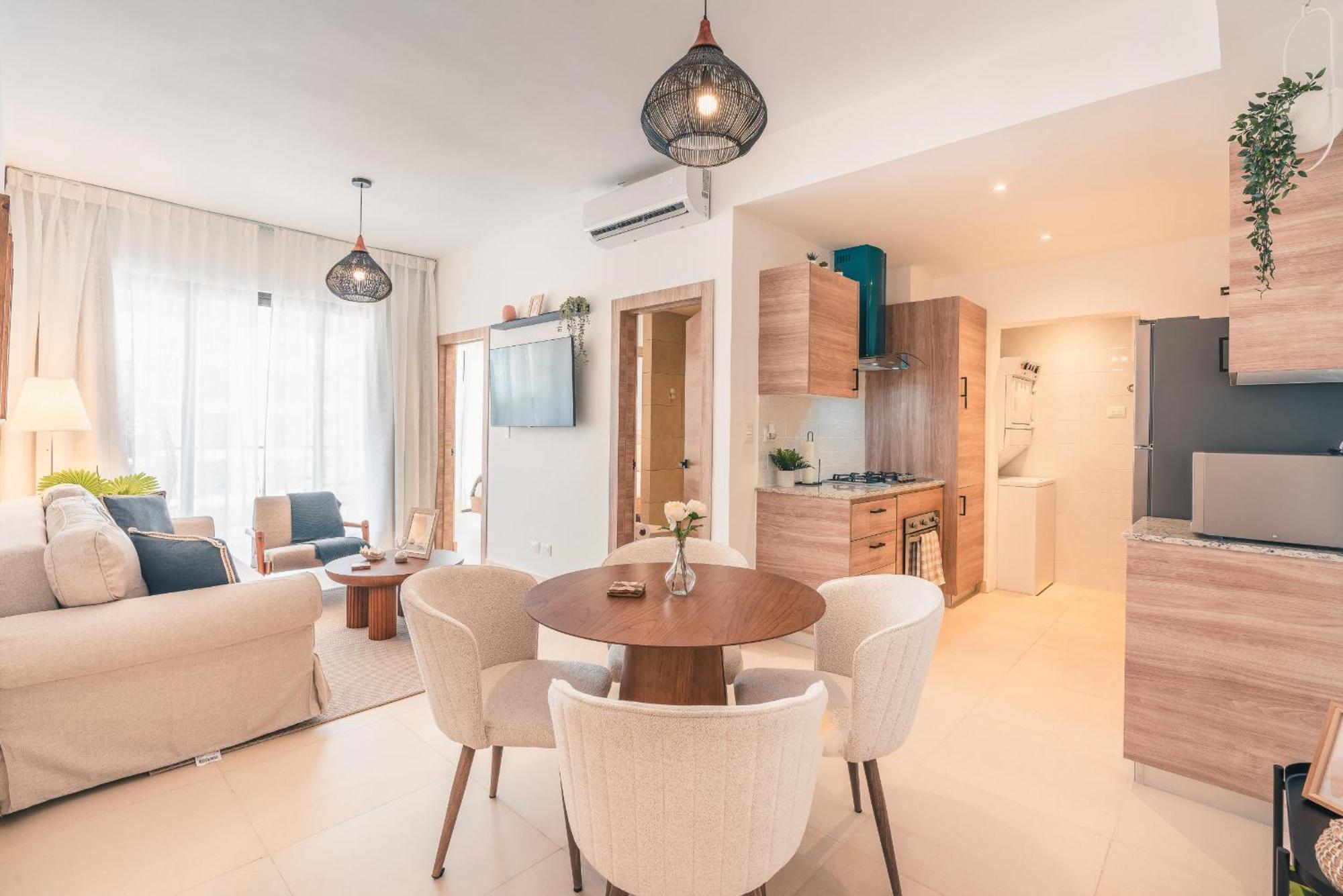 Cozy 1br-apartment With Terrace In Canas * Punta Cana