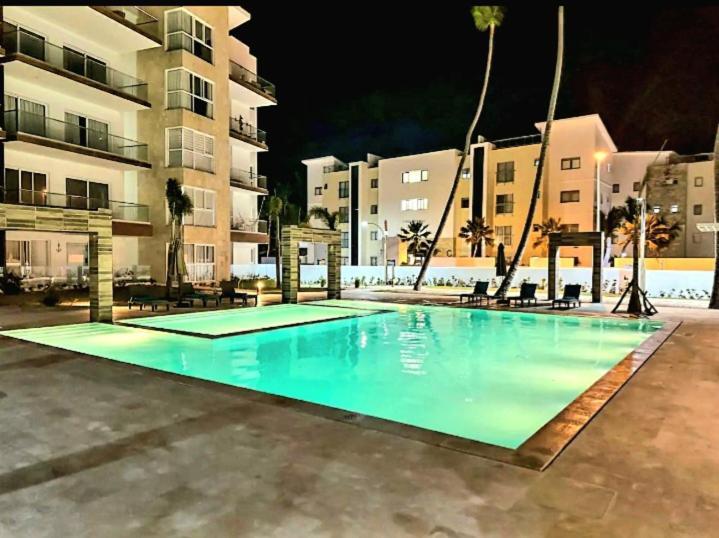 Un Paraiso Con Vista Al Mar Y Piscina Apartamento