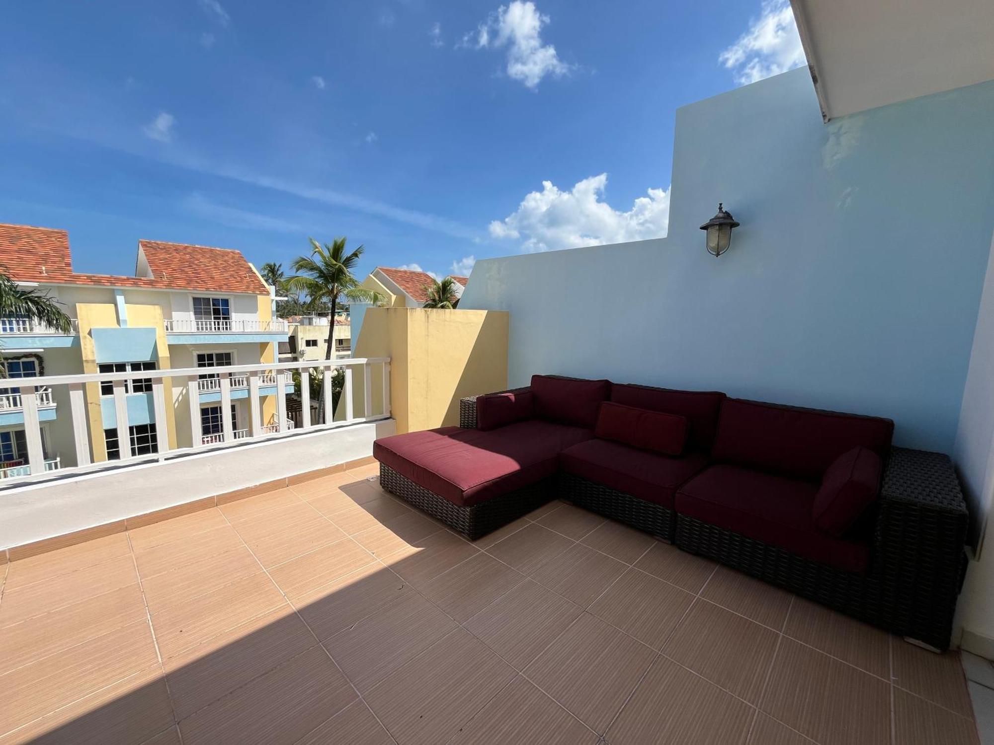 Apartamento Luxury Penthouse With Pool, Bbq, Ac, Wi-fi, 5-min Walk To El Cortecito & Bavaro Beaches,