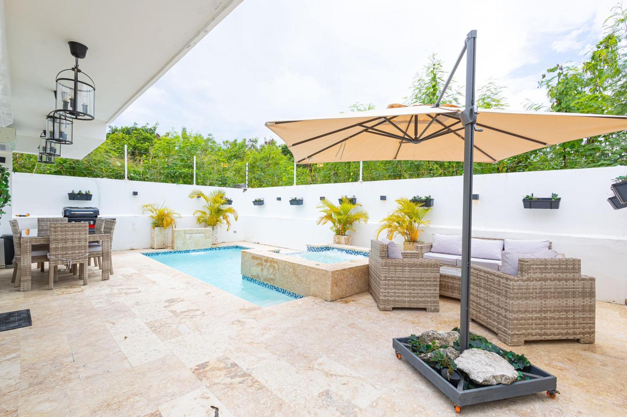 Lujosa Downtown Punta Cana, 3h, 3b C/piscina Punta Cana