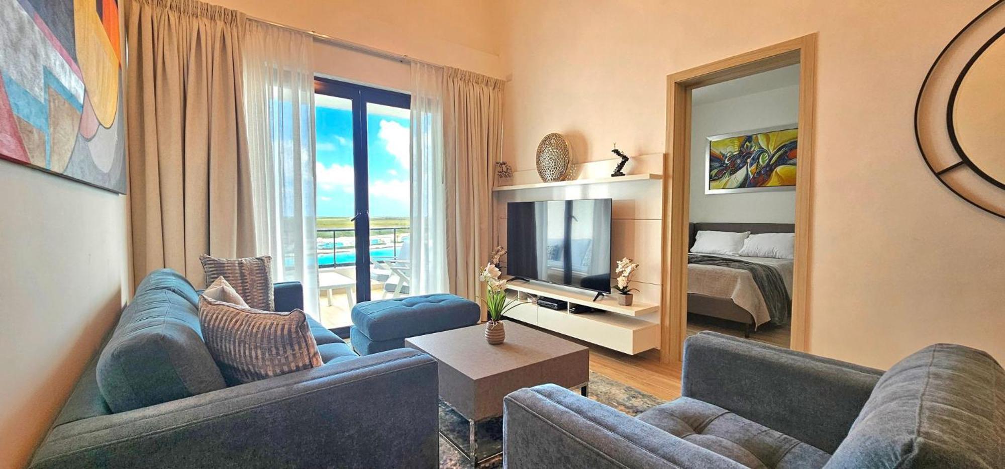 The Spacious 2 Bedroom 2 Bath On Floor With Stunning Views Punta Cana