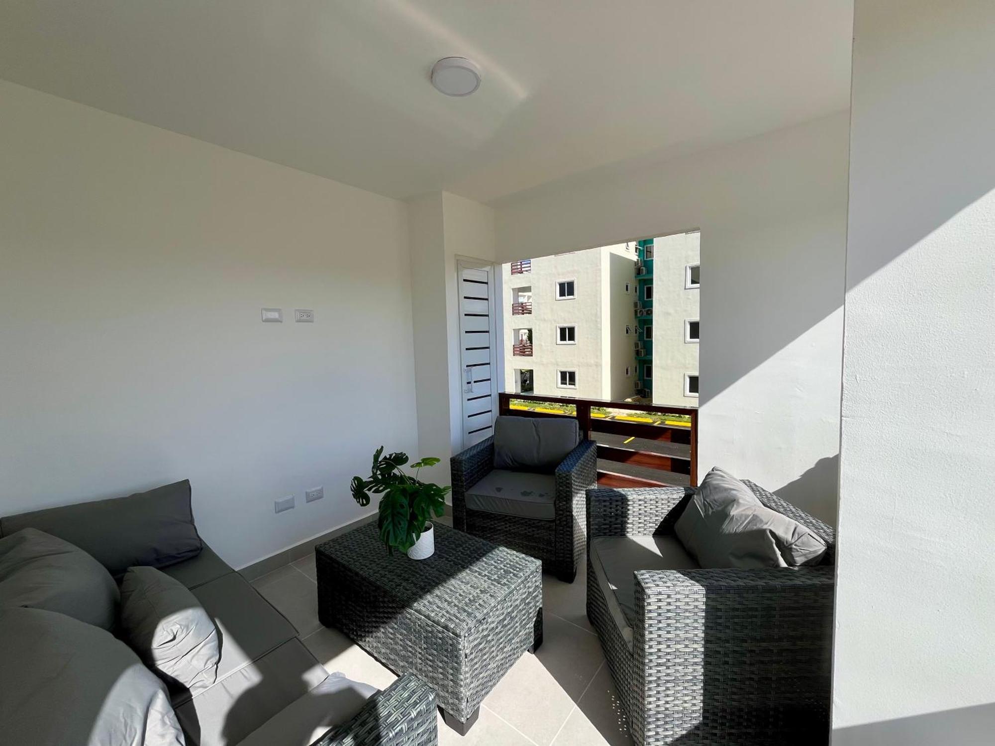 Apartamento A 7 Min Del Downtown Punta Cana