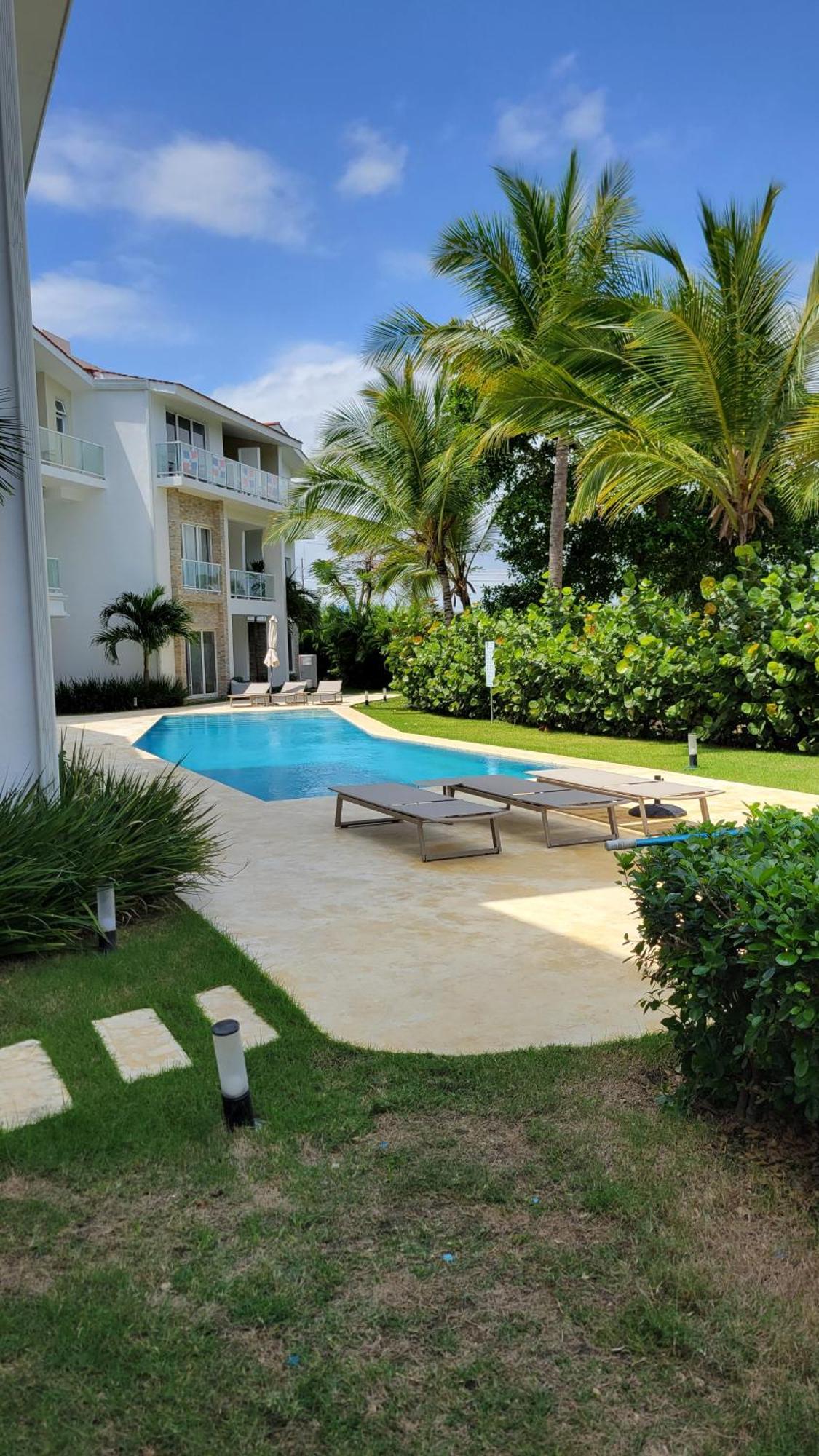 Modern 2bdr - Pool & Golf View Punta Cana