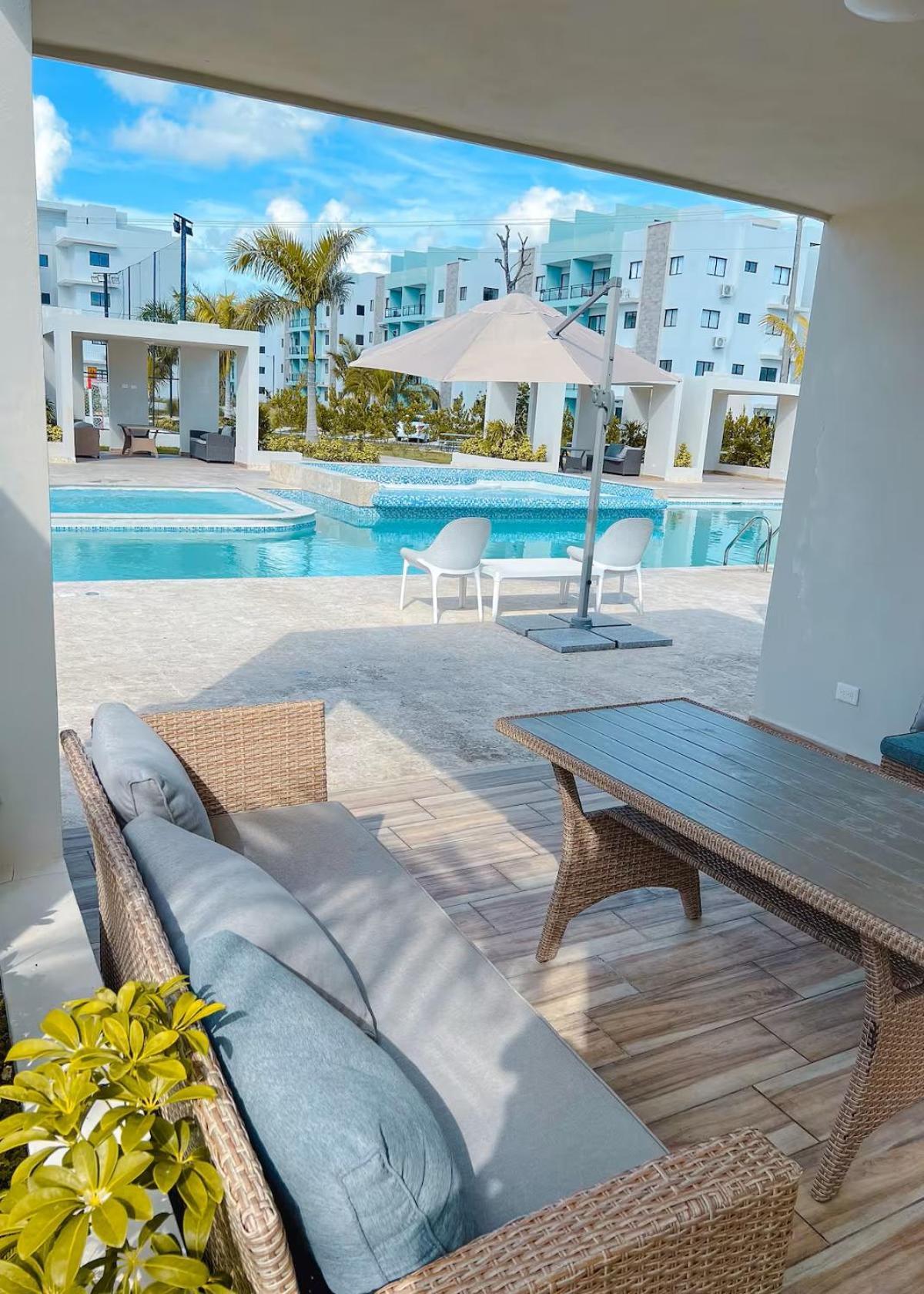Apartamento Disfruta El Lujo & Descanso En 2 Hab. Punta Cana