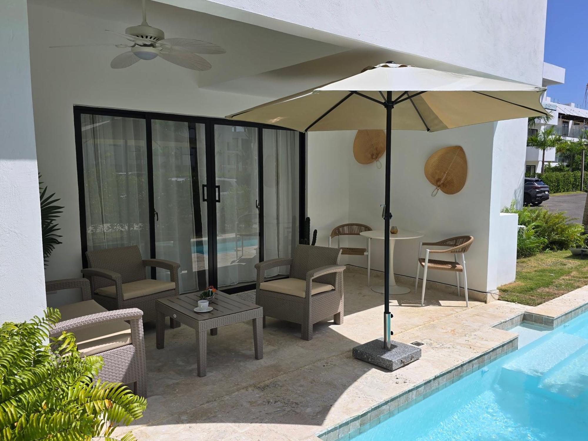 Private Community - White Sands Golf - Modern 2br Private Pool And Patio Apartment Punta Cana